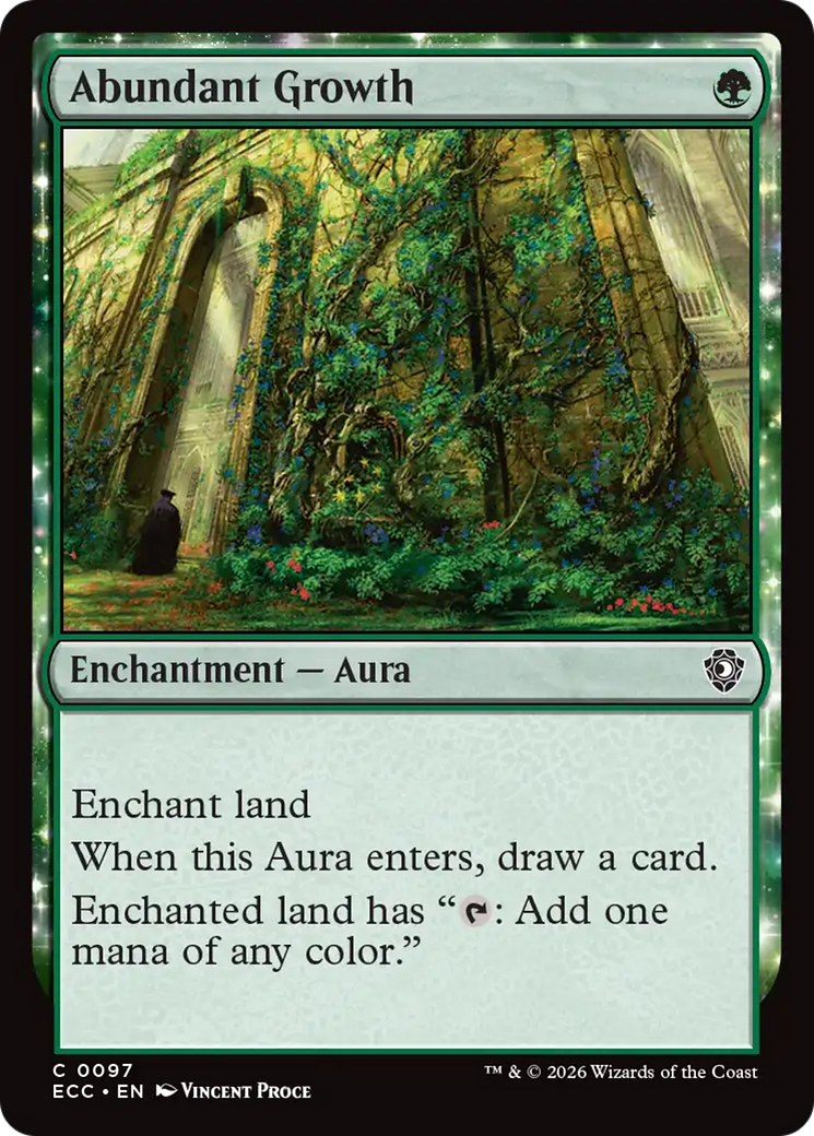 Abundant Growth [Lorwyn Eclipsed Commander] | Tabernacle Games
