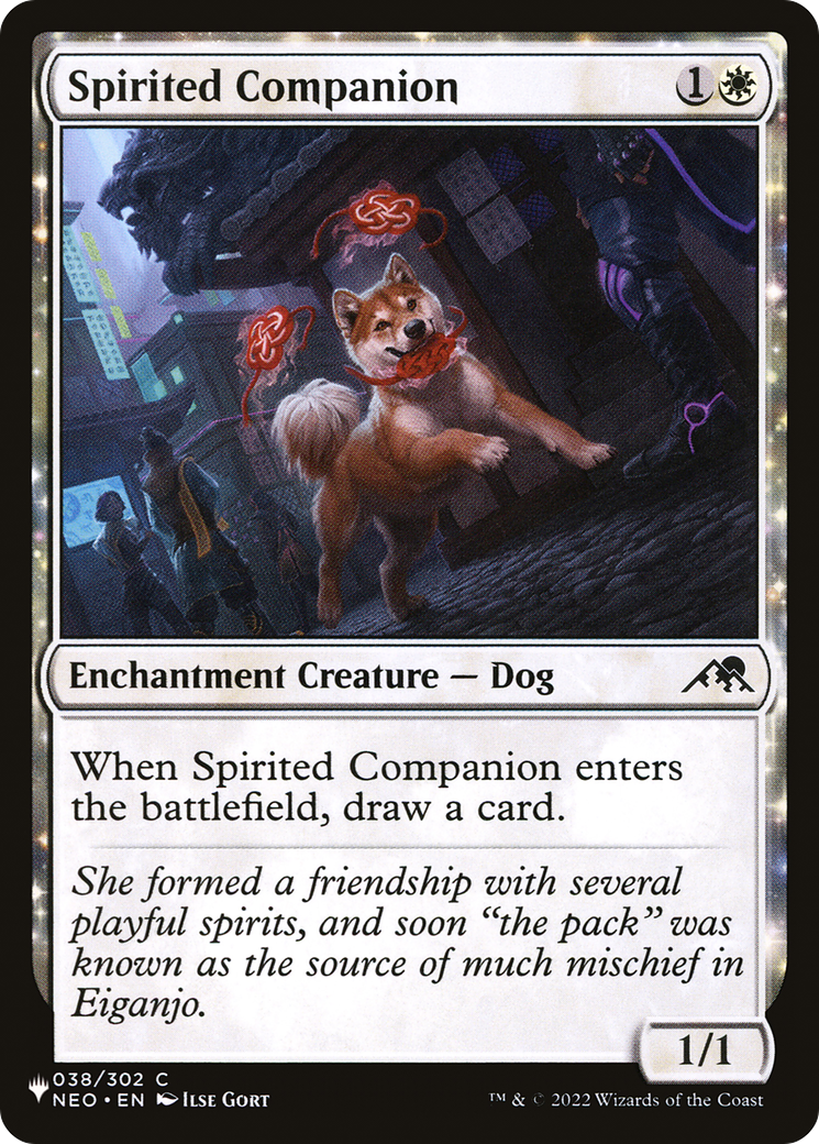 Spirited Companion [The List] | Tabernacle Games