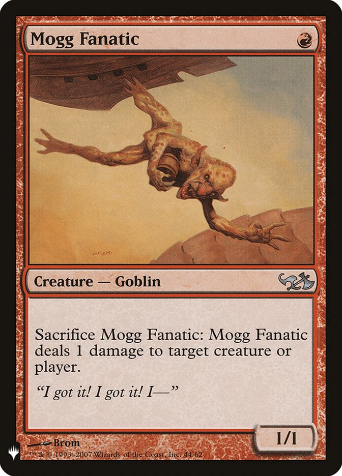 Mogg Fanatic [Mystery Booster] | Tabernacle Games