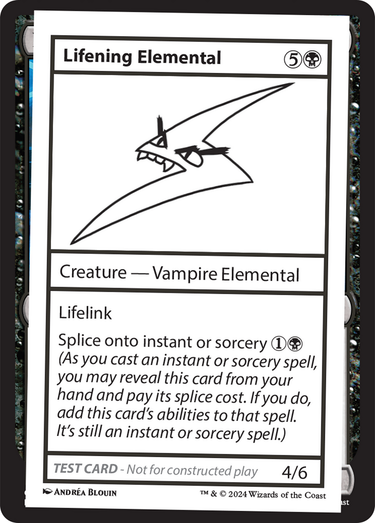 Lifening Elemental [Mystery Booster 2 Playtest Cards] | Tabernacle Games