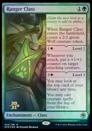 Ranger Class [Dungeons & Dragons: Adventures in the Forgotten Realms Prerelease Promos] | Tabernacle Games