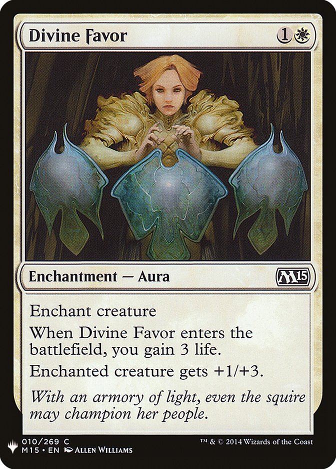 Divine Favor [Mystery Booster] | Tabernacle Games