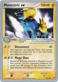 Manectric ex (101/107) (Mewtrick - Jason Klaczynski) [World Championships 2006] | Tabernacle Games