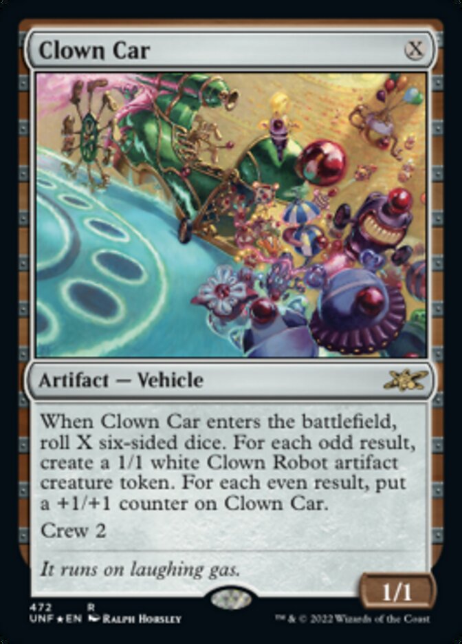 Clown Car (Galaxy Foil) [Unfinity] | Tabernacle Games