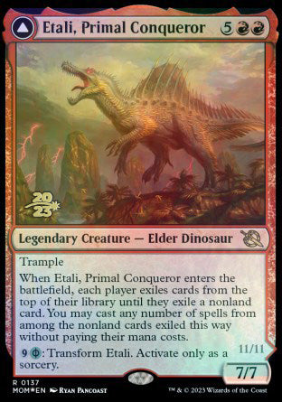 Etali, Primal Conqueror // Etali, Primal Sickness [March of the Machine Prerelease Promos] | Tabernacle Games