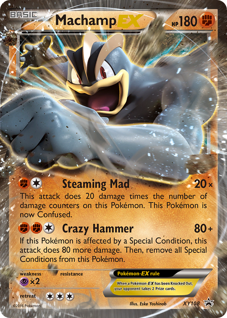 Machamp EX (XY108) [XY: Black Star Promos] | Tabernacle Games