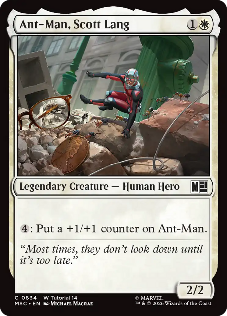 Ant-Man, Scott Lang (0834) [Marvel Super Heroes Commander] | Tabernacle Games