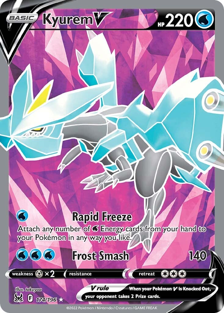 Kyurem V (174/196) [Sword & Shield: Lost Origin] | Tabernacle Games