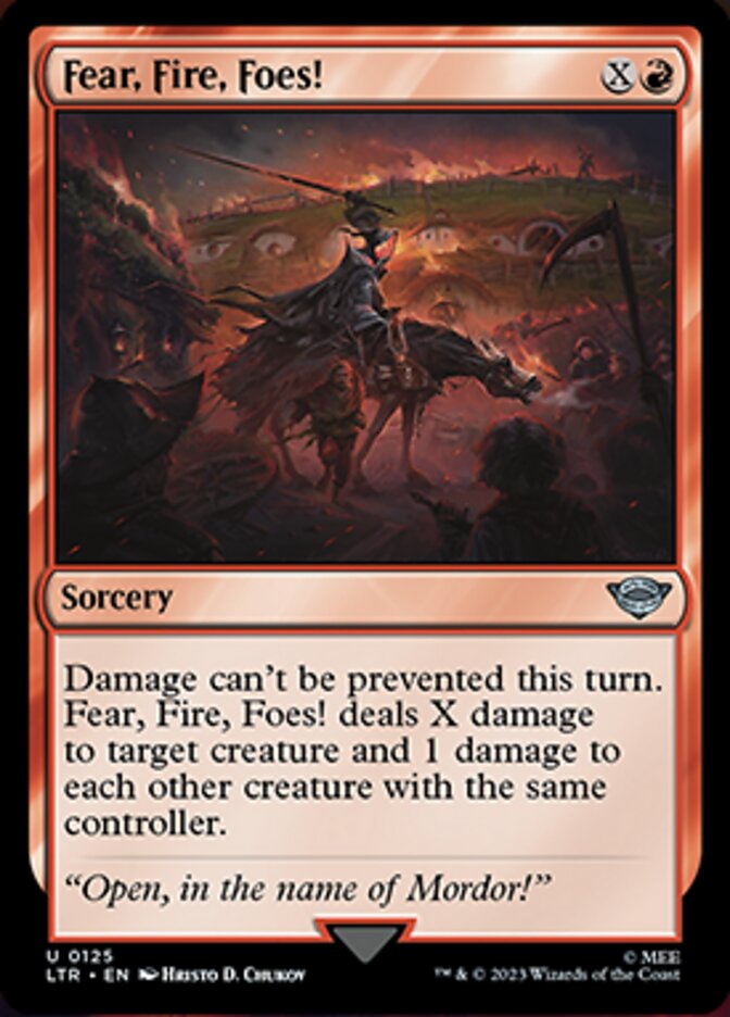 Fear, Fire, Foes! [The Lord of the Rings: Tales of Middle-Earth] | Tabernacle Games