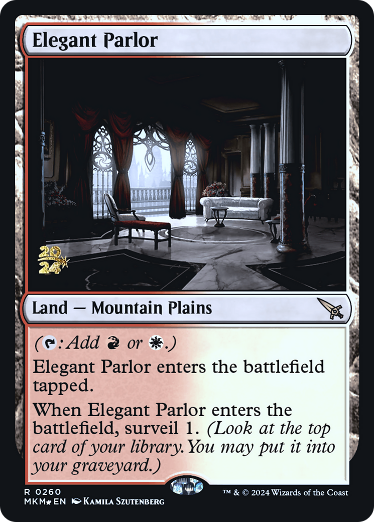 Elegant Parlor [Murders at Karlov Manor Prerelease Promos] | Tabernacle Games