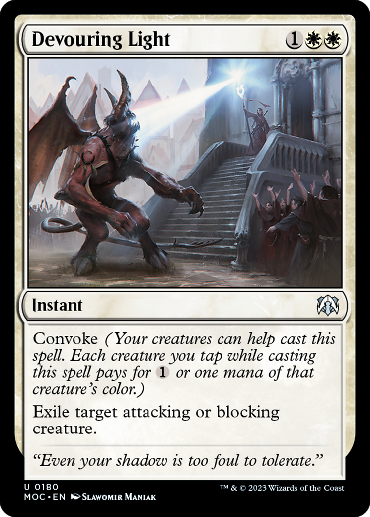 Devouring Light [March of the Machine Commander] | Tabernacle Games