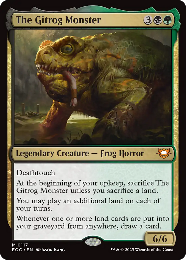 The Gitrog Monster [Edge of Eternities Commander] | Tabernacle Games
