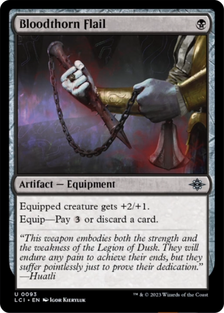 Bloodthorn Flail [The Lost Caverns of Ixalan] | Tabernacle Games