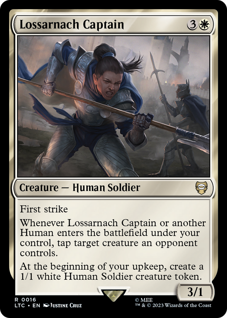 Lossarnach Captain [The Lord of the Rings: Tales of Middle-Earth Commander] | Tabernacle Games