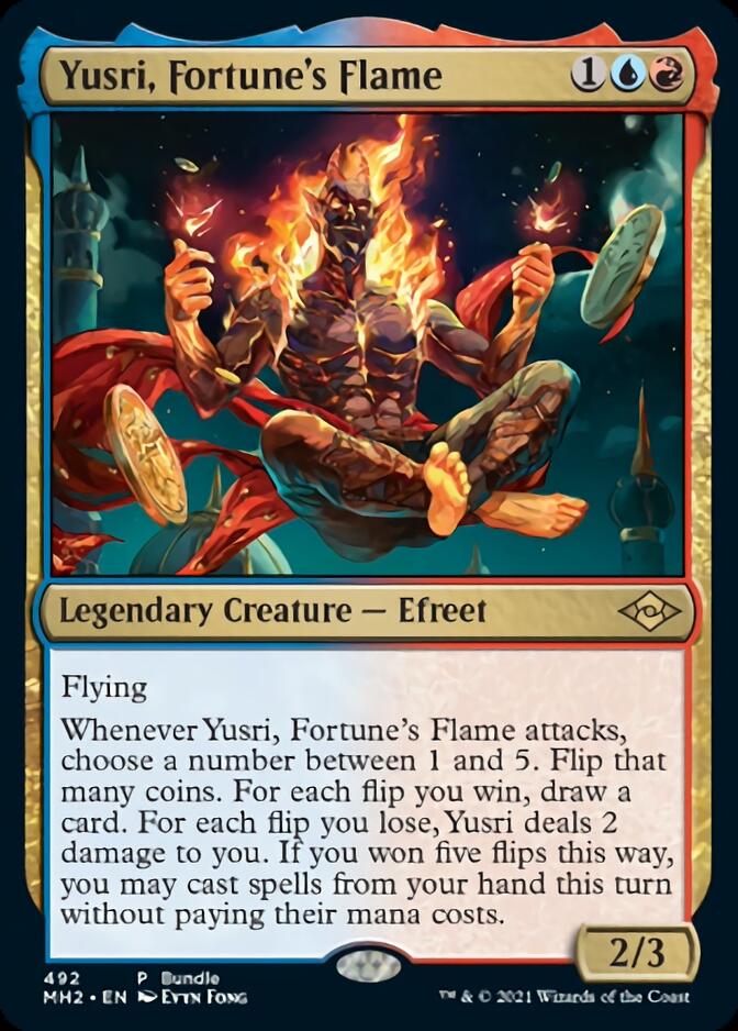 Yusri, Fortune's Flame (Bundle) [Modern Horizons 2] | Tabernacle Games