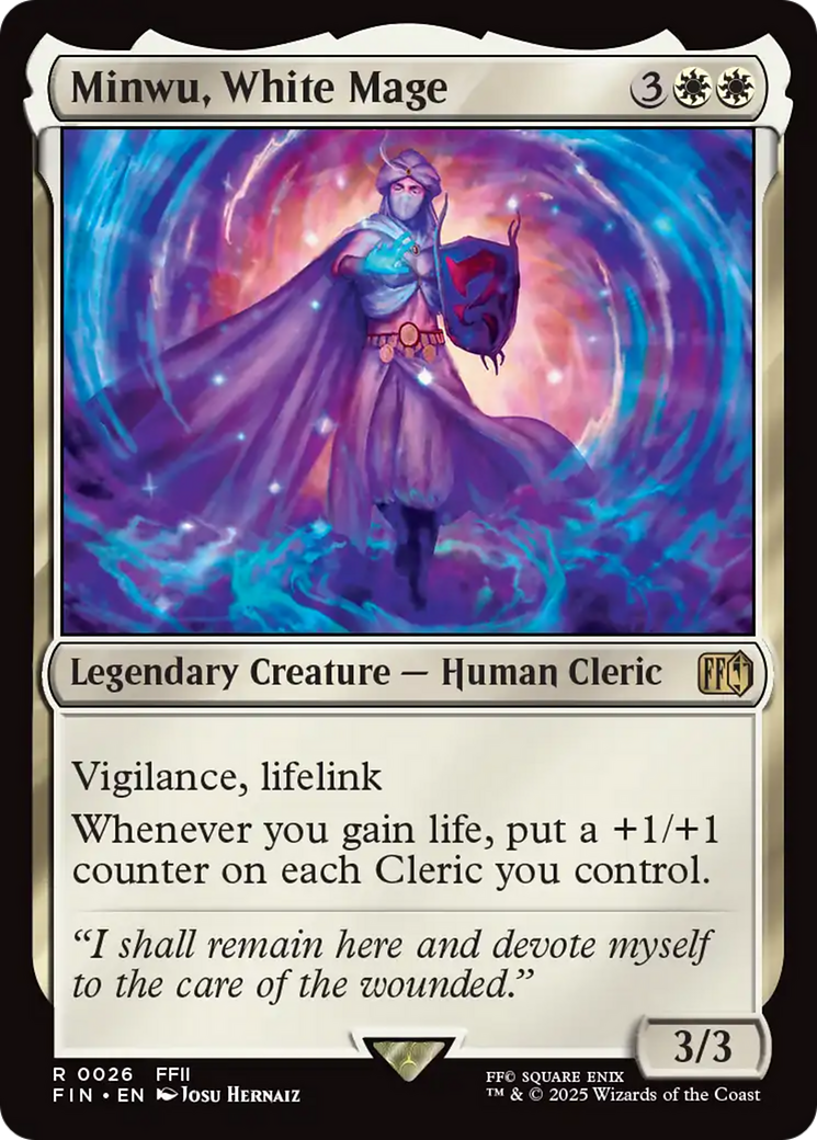 Minwu, White Mage [FINAL FANTASY] | Tabernacle Games