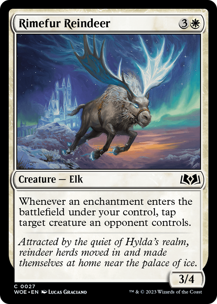 Rimefur Reindeer [Wilds of Eldraine] | Tabernacle Games