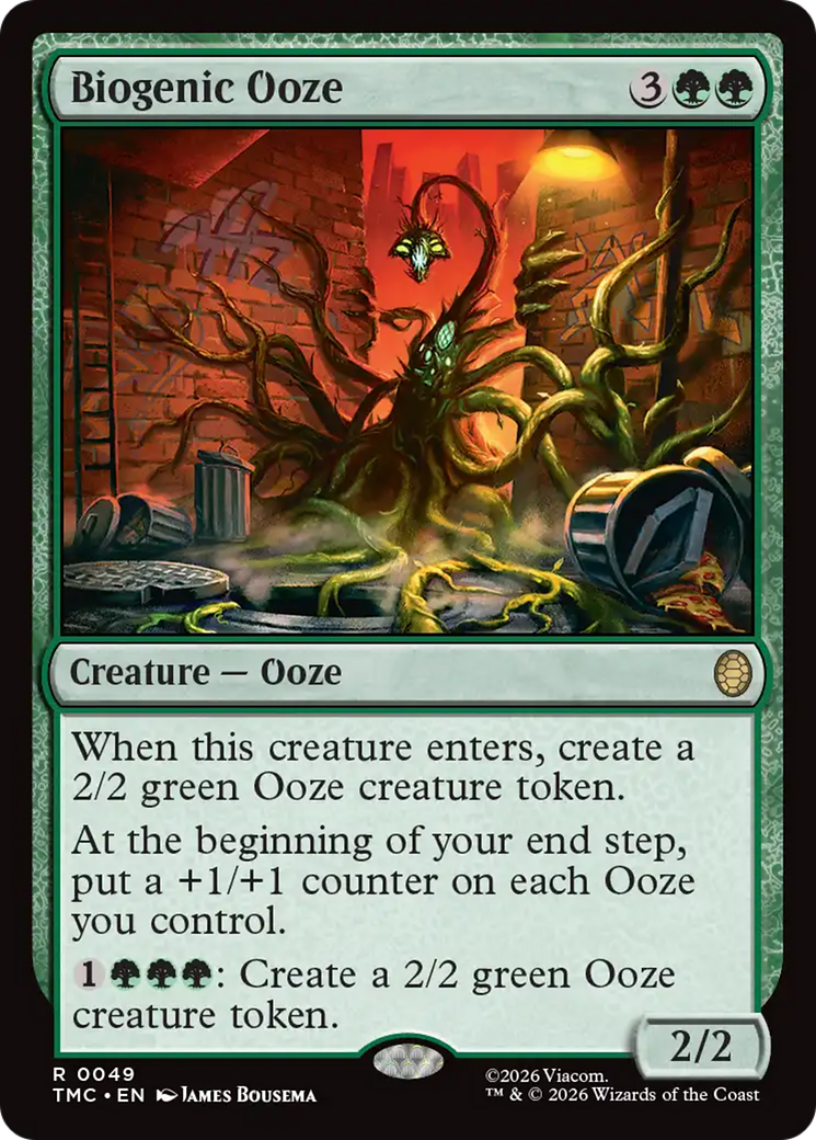 Biogenic Ooze [Teenage Mutant Ninja Turtles Commander] | Tabernacle Games
