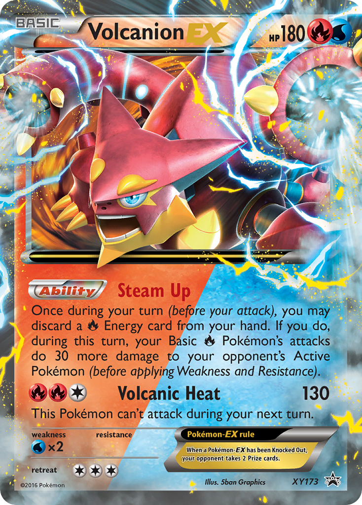 Volcanion EX (XY173) [XY: Black Star Promos] | Tabernacle Games