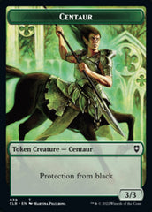 Horror // Centaur Double-Sided Token [Commander Legends: Battle for Baldur's Gate Tokens] | Tabernacle Games