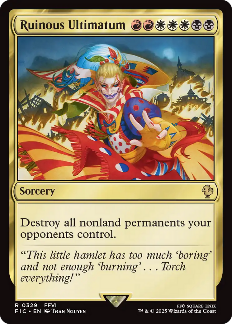 Ruinous Ultimatum [FINAL FANTASY Commander] | Tabernacle Games