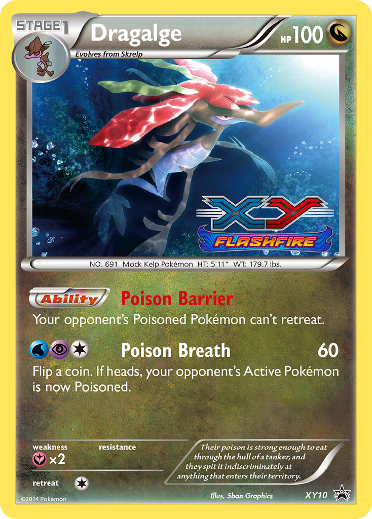 Dragalge (XY10) [XY: Black Star Promos] | Tabernacle Games