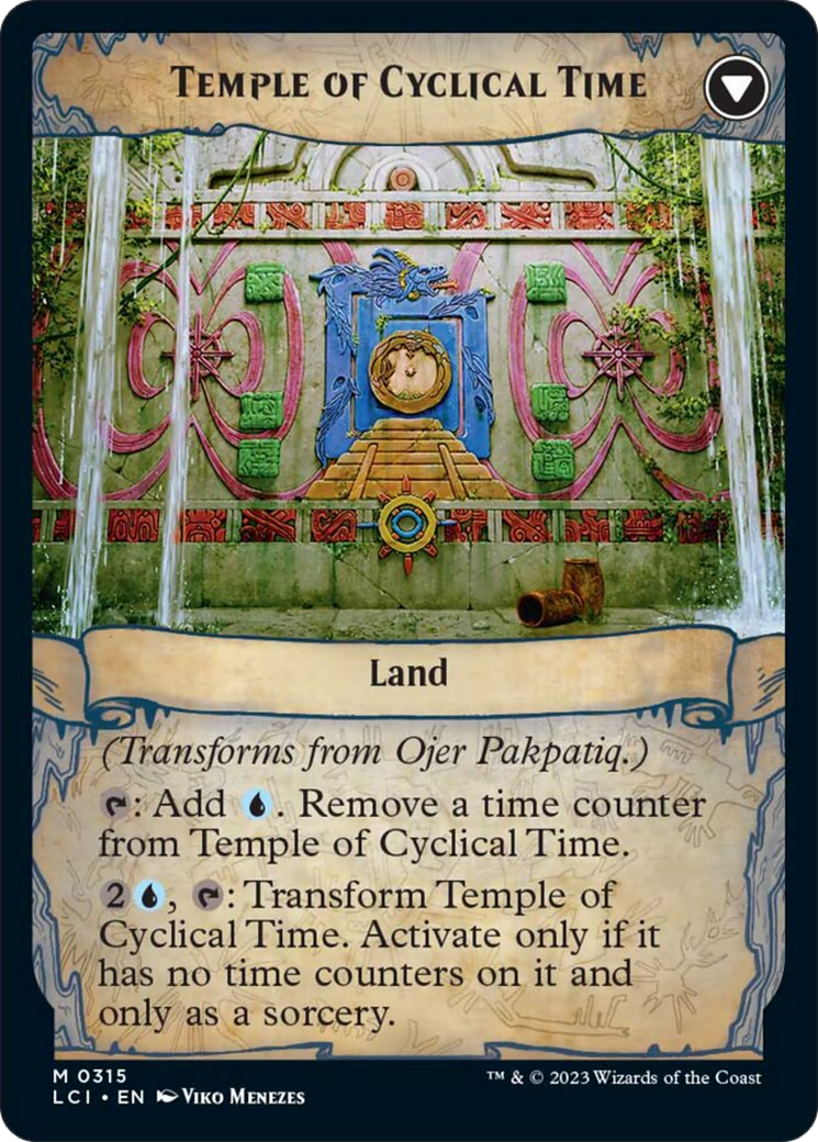 Ojer Pakpatiq, Deepest Epoch // Temple of Cyclical Time (Showcase) [The Lost Caverns of Ixalan] | Tabernacle Games