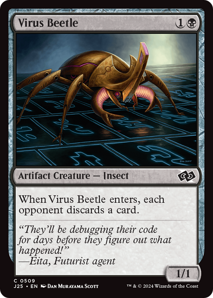 Virus Beetle [Foundations Jumpstart] | Tabernacle Games