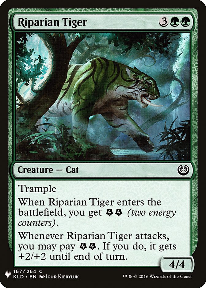Riparian Tiger [Mystery Booster] | Tabernacle Games