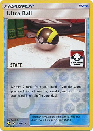 Ultra Ball (68a/73) (League Promo Staff) [Sun & Moon: Shining Legends] | Tabernacle Games