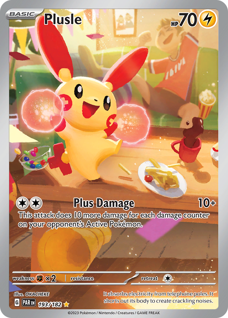 Plusle (193/182) [Scarlet & Violet: Paradox Rift] | Tabernacle Games