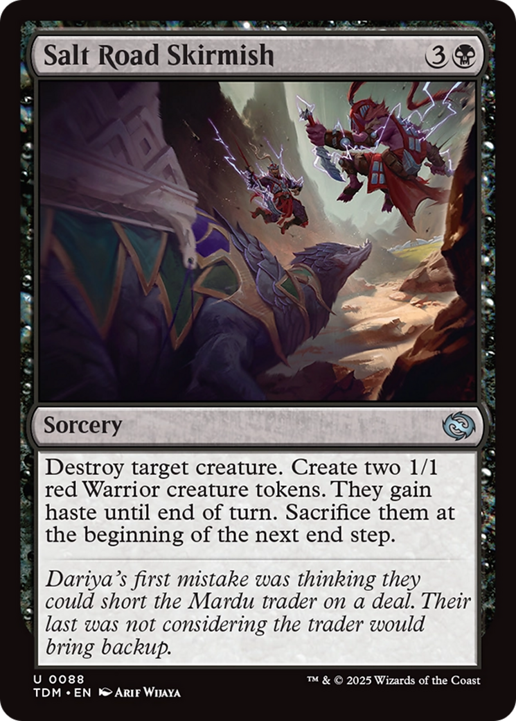 Salt Road Skirmish [Tarkir: Dragonstorm] | Tabernacle Games