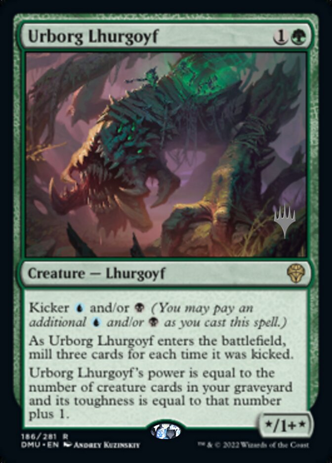 Urborg Lhurgoyf (Promo Pack) [Dominaria United Promos] | Tabernacle Games