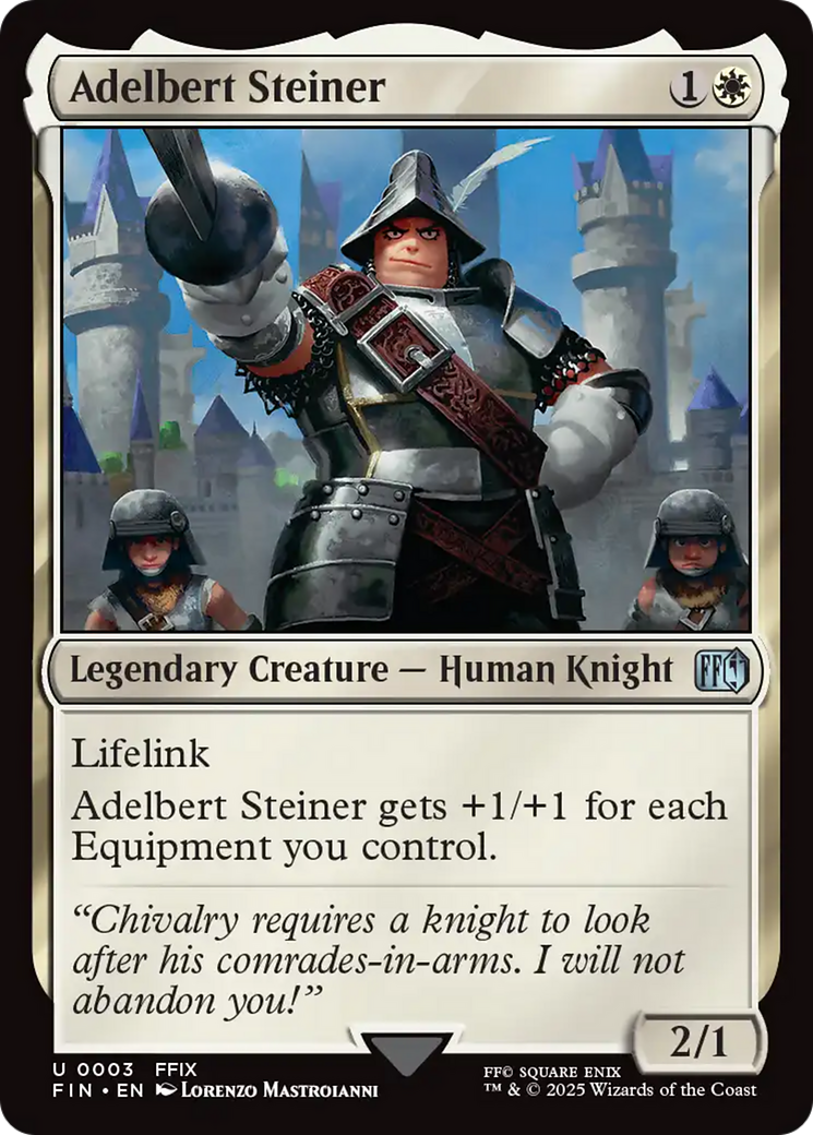 Adelbert Steiner [FINAL FANTASY] | Tabernacle Games