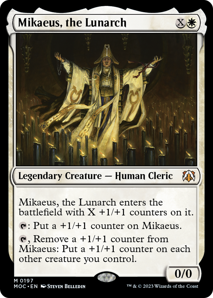 Mikaeus, the Lunarch [March of the Machine Commander] | Tabernacle Games