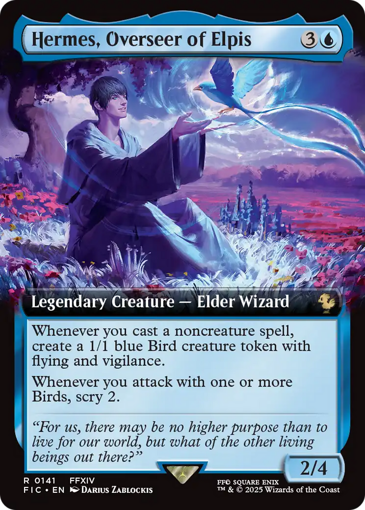 Hermes, Overseer of Elpis (Extended Art) [FINAL FANTASY Commander] | Tabernacle Games
