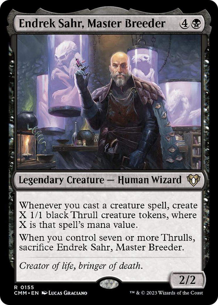 Endrek Sahr, Master Breeder [Commander Masters] | Tabernacle Games