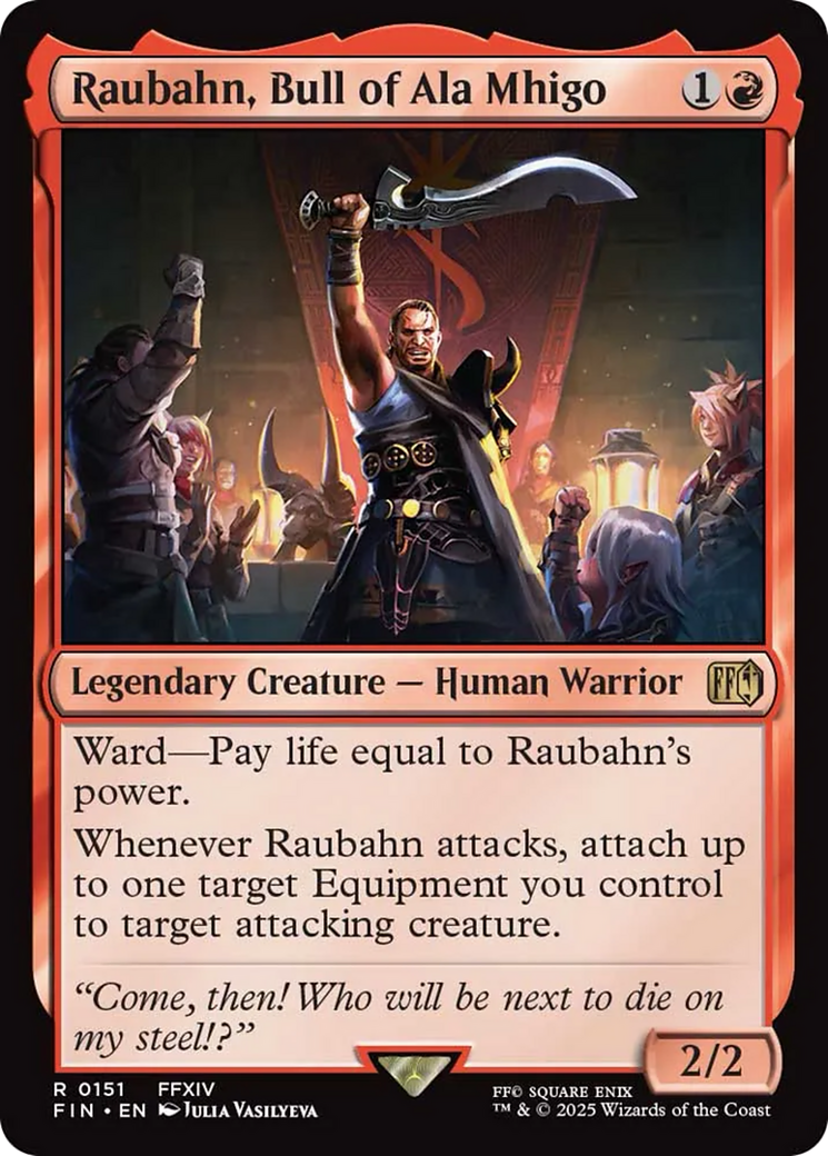 Raubahn, Bull of Ala Mhigo [FINAL FANTASY] | Tabernacle Games