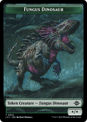 Fungus Dinosaur // Skeleton Pirate Double-Sided Token [The Lost Caverns of Ixalan Tokens] | Tabernacle Games