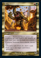 Territorial Kavu (Retro Foil Etched) [Modern Horizons 2] | Tabernacle Games
