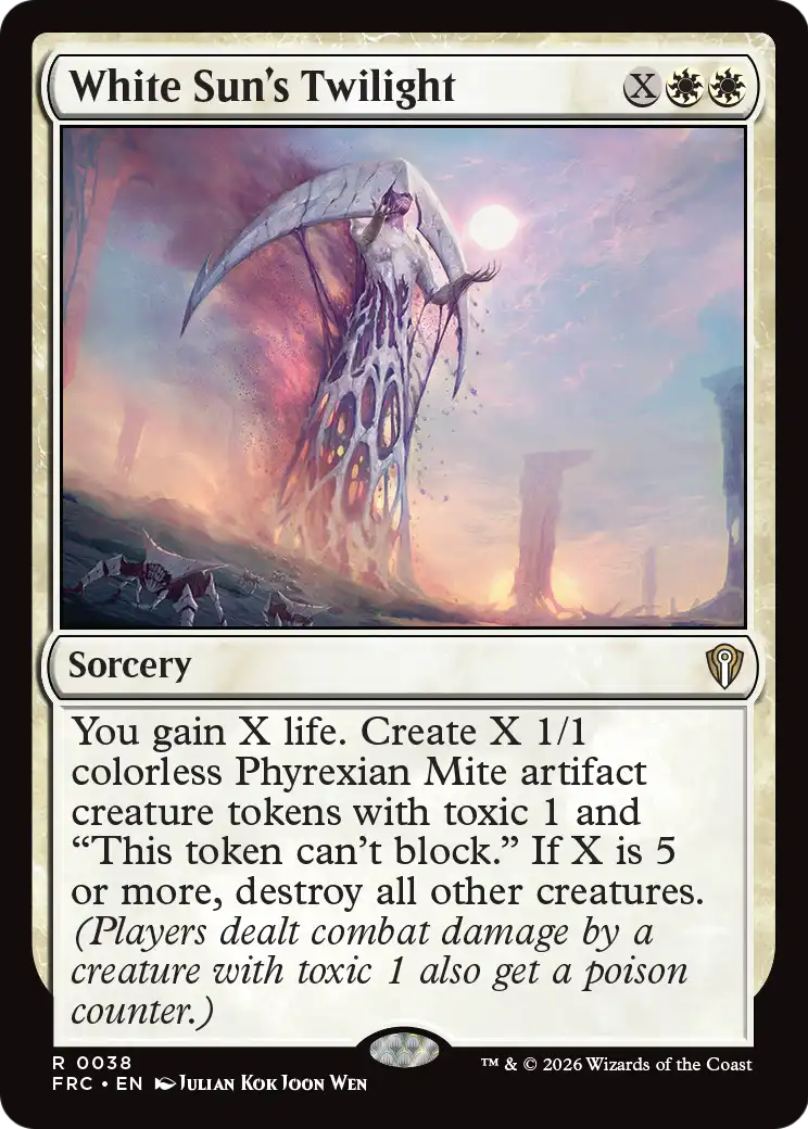 White Sun's Twilight [Reality Fracture Commander] | Tabernacle Games