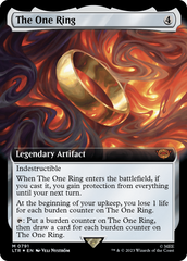 The One Ring (Extended Art) (Surge Foil) [The Lord of the Rings: Tales of Middle-Earth] | Tabernacle Games