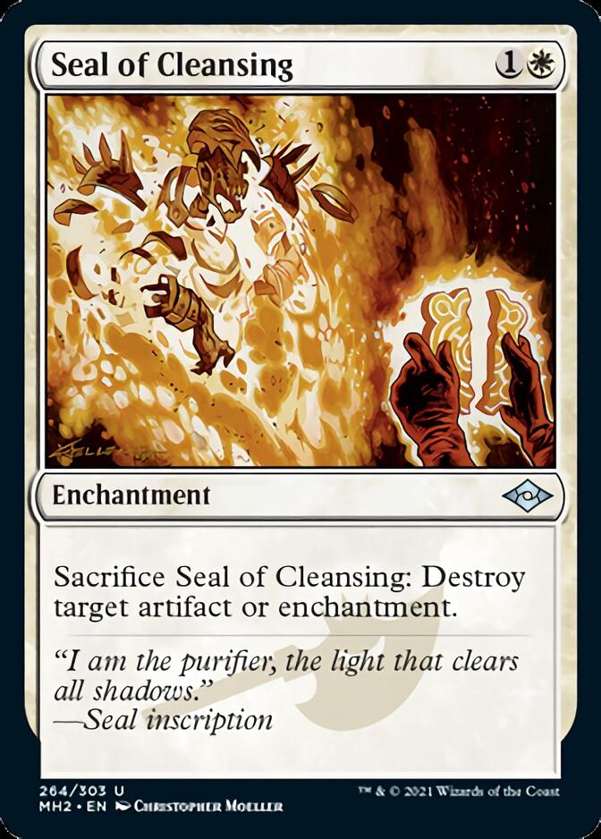 Seal of Cleansing (Foil Etched) [Modern Horizons 2] | Tabernacle Games