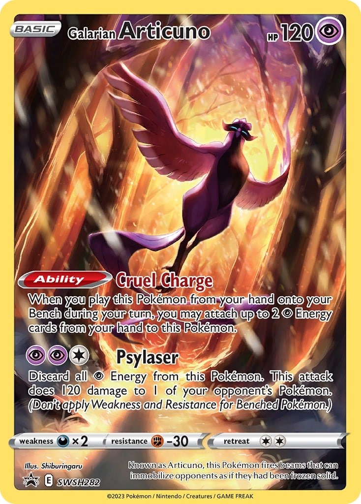 Galarian Articuno (SWSH282) [Sword & Shield: Black Star Promos] | Tabernacle Games