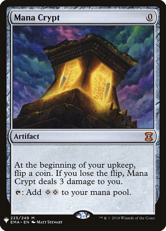 Mana Crypt [Mystery Booster] | Tabernacle Games