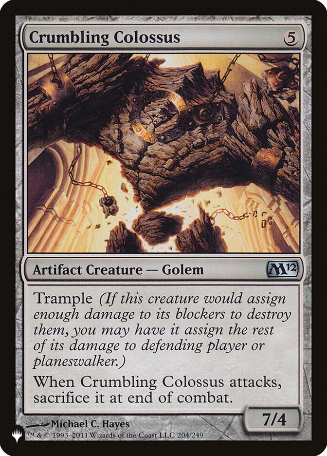 Crumbling Colossus [The List] | Tabernacle Games