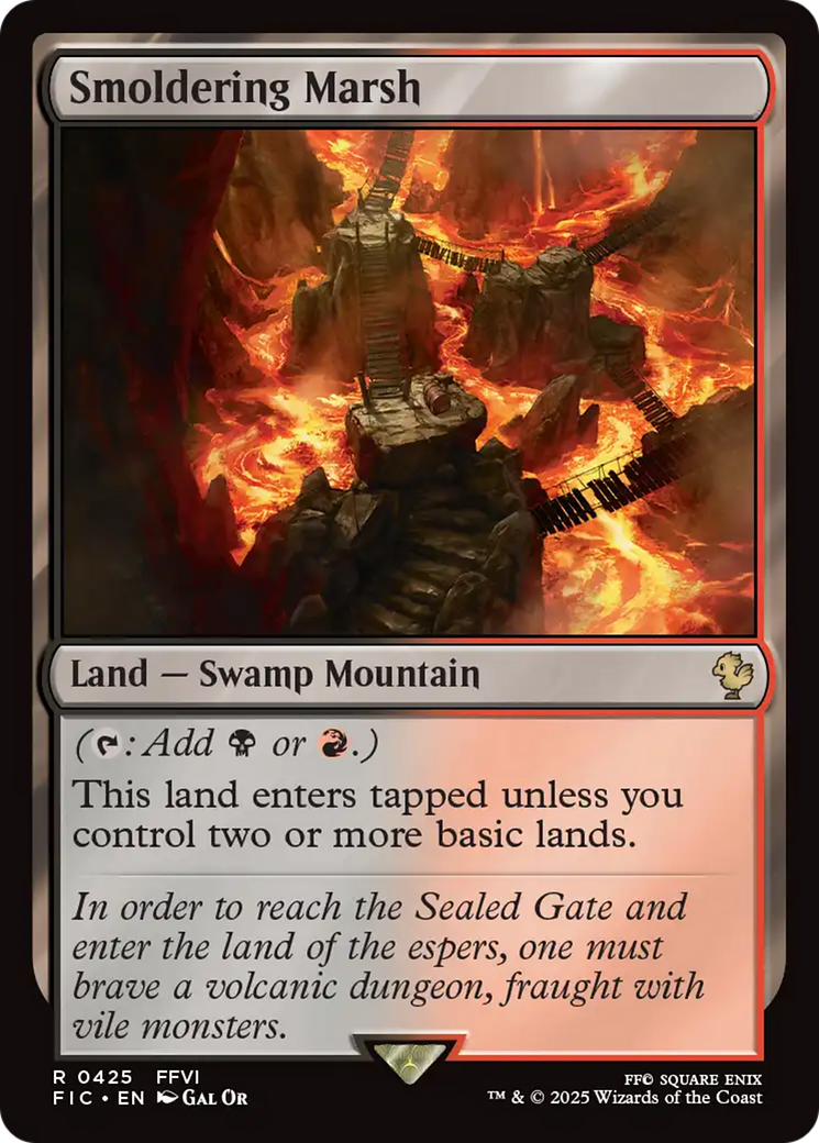 Smoldering Marsh [FINAL FANTASY Commander] | Tabernacle Games