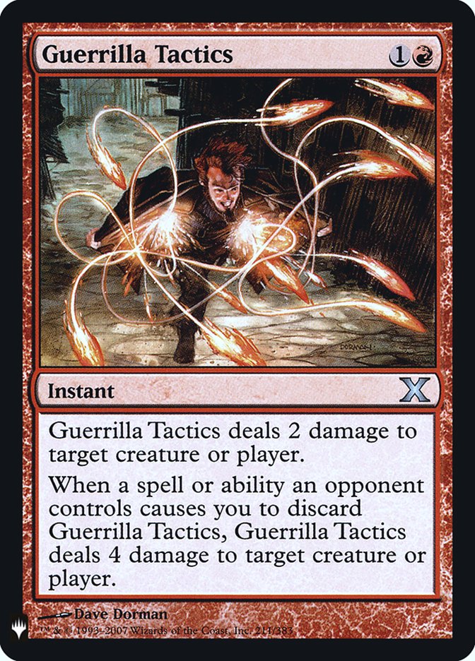 Guerrilla Tactics [Mystery Booster] | Tabernacle Games