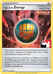 Single Strike Energy (141/163) [Prize Pack Series Two] | Tabernacle Games