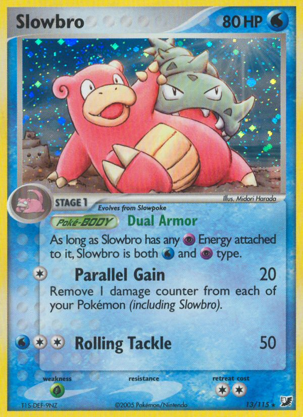 Slowbro (13/115) [EX: Unseen Forces] | Tabernacle Games